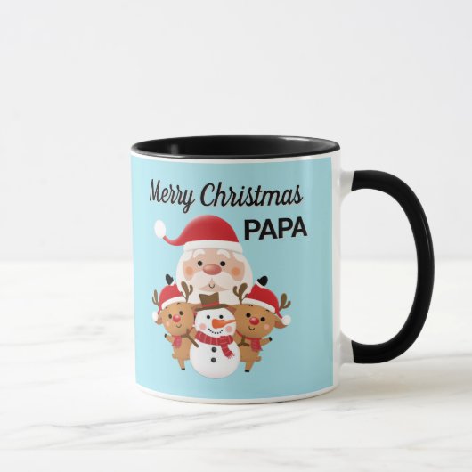 クリスマス　パパ　ギフト　マグ マグカップ (右)