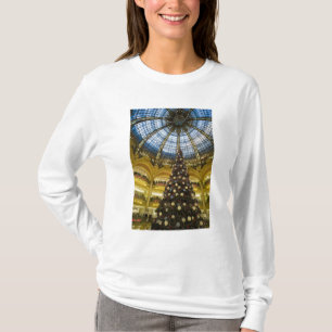 クリスマス、パリ、フランスのGaleriesのLa Fayette Tシャツ