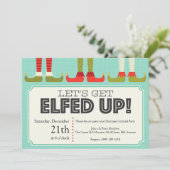 クリスマス·パーティの招待状 招待状 (スタンド正面)