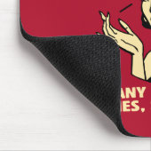 クリスマス：パーティーが多いので、男性は少ない マウスパッド (コーナー)