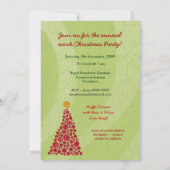 クリスマス·パーティー企業の·ワーク·ビジネス機能 招待状 (裏面)