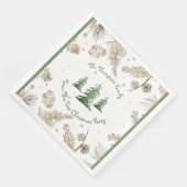 クリスマス・パーティー、木の飾り、家族の名前 (コーナー)