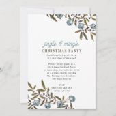 クリスマス・パーティー Jingle and Mingle 招待状 (正面)