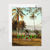 クリスマス，ビエルシュタット – フロリダシーン ポストカード (正面/裏面)