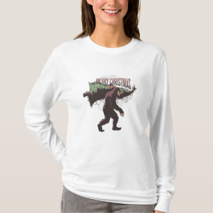 クリスマス·ビッグフット Tシャツ