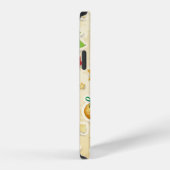クリスマス ビンテージ パターン iPhoneケース (右側面)