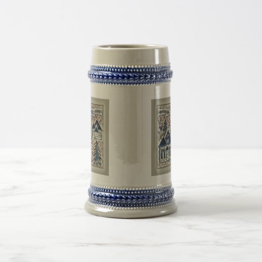 クリスマス ビールジョッキ (中央)