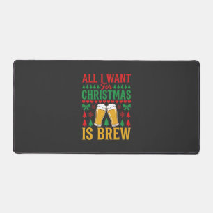クリスマス ビール 私が欲しいのはクラフトビール デスクマット