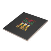 クリスマス ビール 飲み会 タイル (側面)