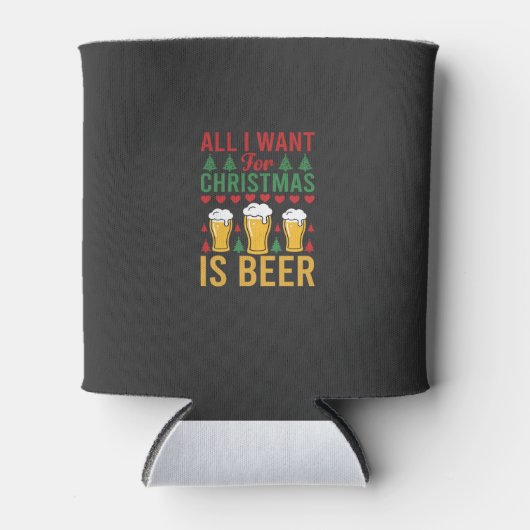 クリスマス ビール 飲み会 缶クーラー (正面)