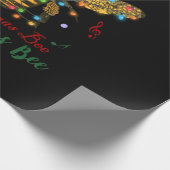 『クリスマス·ビー』|おおクリスマスビー ラッピングペーパー (角)