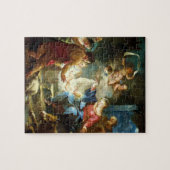 クリスマス-ピエールのための出生場面 ジグソーパズル (横)