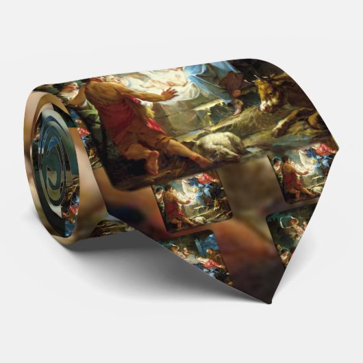 クリスマス-ピエールのための出生場面 ネクタイ (ロール)