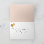 クリスマス・ピクシー遊・フェアリーのハープ カード (内部)