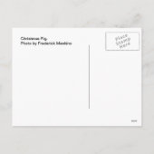 クリスマス・ピグ シーズンポストカード (裏面)