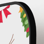 クリスマス ピックルボールラケット (左詳細)