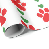 クリスマス·ピッピー·ポー·パターン ラッピングペーパー (ロールコーナー)