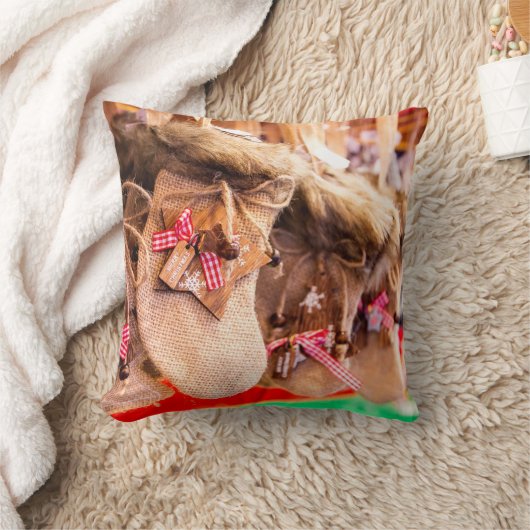 クリスマス ピロー (ブランケット)