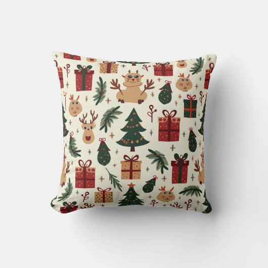 クリスマス・ピロー・クッション クッション (正面)