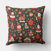 クリスマス・ピロー・クッション クッション (裏面)