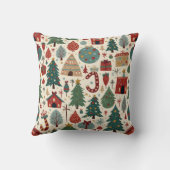クリスマス・ピロー・クッション クッション (裏面)