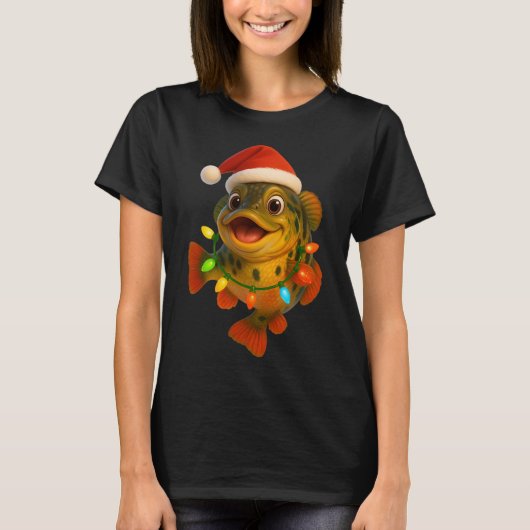 クリスマス・ピーコックバス Tシャツ (正面)