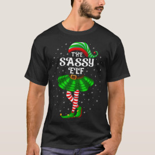 クリスマス ファミリーマッチング ウィメン ガールズ ママ シエルフ Ch Tシャツ