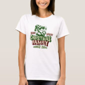 クリスマス ファミリー ホリデー マジック Tシャツ (正面)