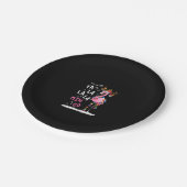 クリスマス – ファララミンゴフラミンゴ（クリスマス） ペーパープレート (アングル)