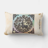 「クリスマス・ファンタジー」 ランバークッション (正面)