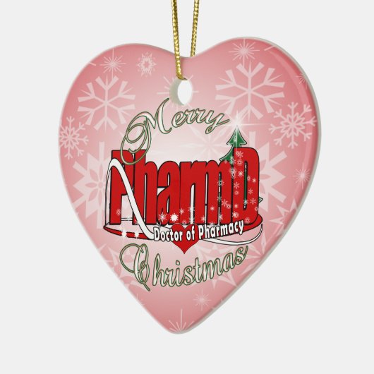 クリスマス・ファームD薬学博士 セラミックオーナメント (左)