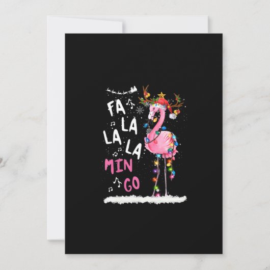 クリスマス - ファ・ラ・ラ ミンゴ フラミンゴ クリスマス (正面)