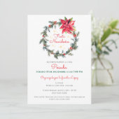 クリスマス・フィエスタ ナビダド スペインのクリスマス ポサダ 招待状 (スタンド正面)