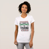クリスマス フィッシング ださいセーター デザイン Tシャツ (正面フル)