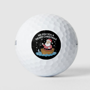 クリスマス フィッシング 漁師 フィッシング おめでとう ゴルフボール
