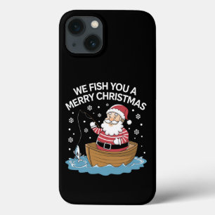 クリスマス フィッシング 漁師 釣り iPhone 13ケース