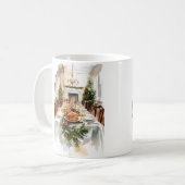 クリスマス+フェアスト コーヒーマグカップ (正面左)
