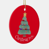 クリスマス フェイスマスク ツリー Covid 2020 セラミックオーナメント (右)