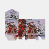 クリスマス フェイバーボックス (折り畳みなし)