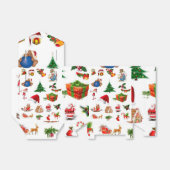 クリスマス フェイバーボックス (折り畳みなし)