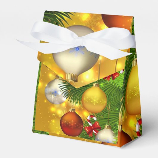 クリスマス フェイバーボックス (正面サイド)