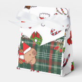 クリスマス フェイバーボックス (正面サイド)