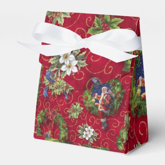 クリスマス フェイバーボックス (正面サイド)