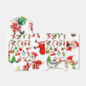 クリスマス フェイバーボックス (折り畳みなし)