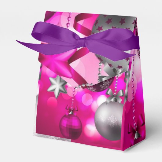 クリスマス フェイバーボックス (正面サイド)