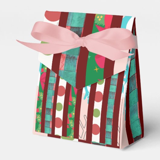 クリスマス フェイバーボックス (正面サイド)