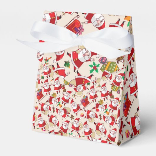 クリスマス フェイバーボックス (正面サイド)