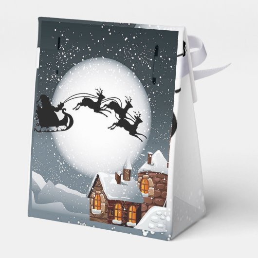 クリスマス フェイバーボックス (裏面サイド)