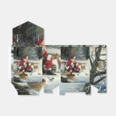 クリスマス フェイバーボックス (折り畳みなし)