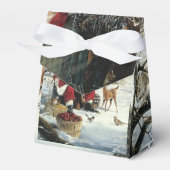 クリスマス フェイバーボックス (正面サイド)